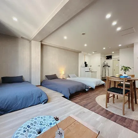 【三米通天閣】202-2Fb難波商圈天王寺心斎橋10Min Apartment